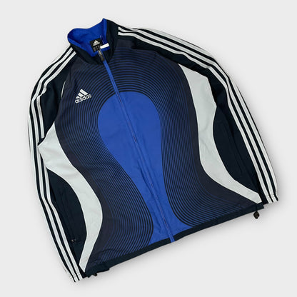 Veste adidas vintage bleu 00's - L