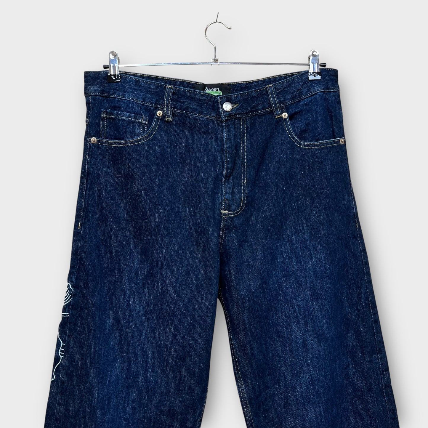 Hip Hop Baggy jeans brodé - FR44