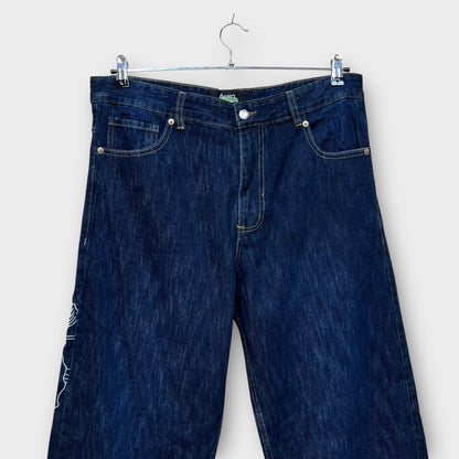 Hip Hop Baggy jeans brodé - FR44