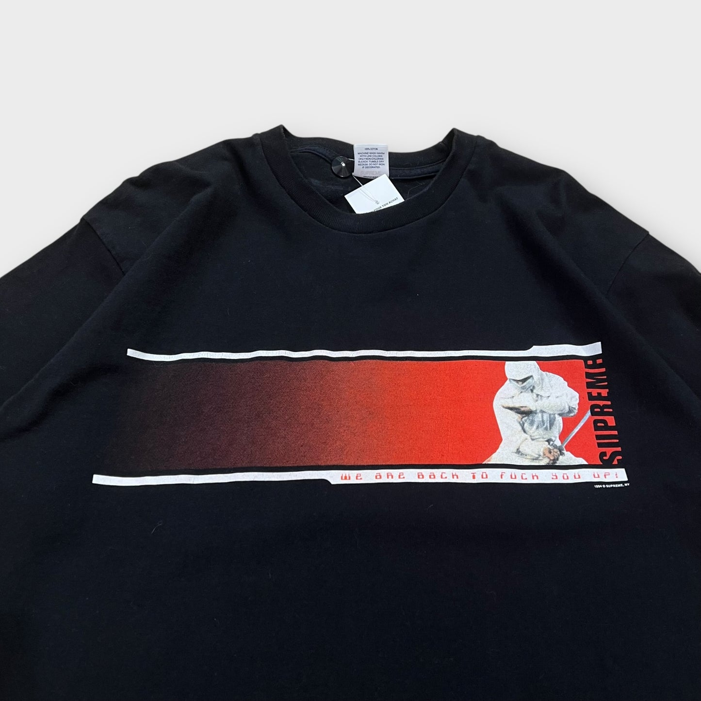 T-Shirt Supreme "We're Back" Noir - L