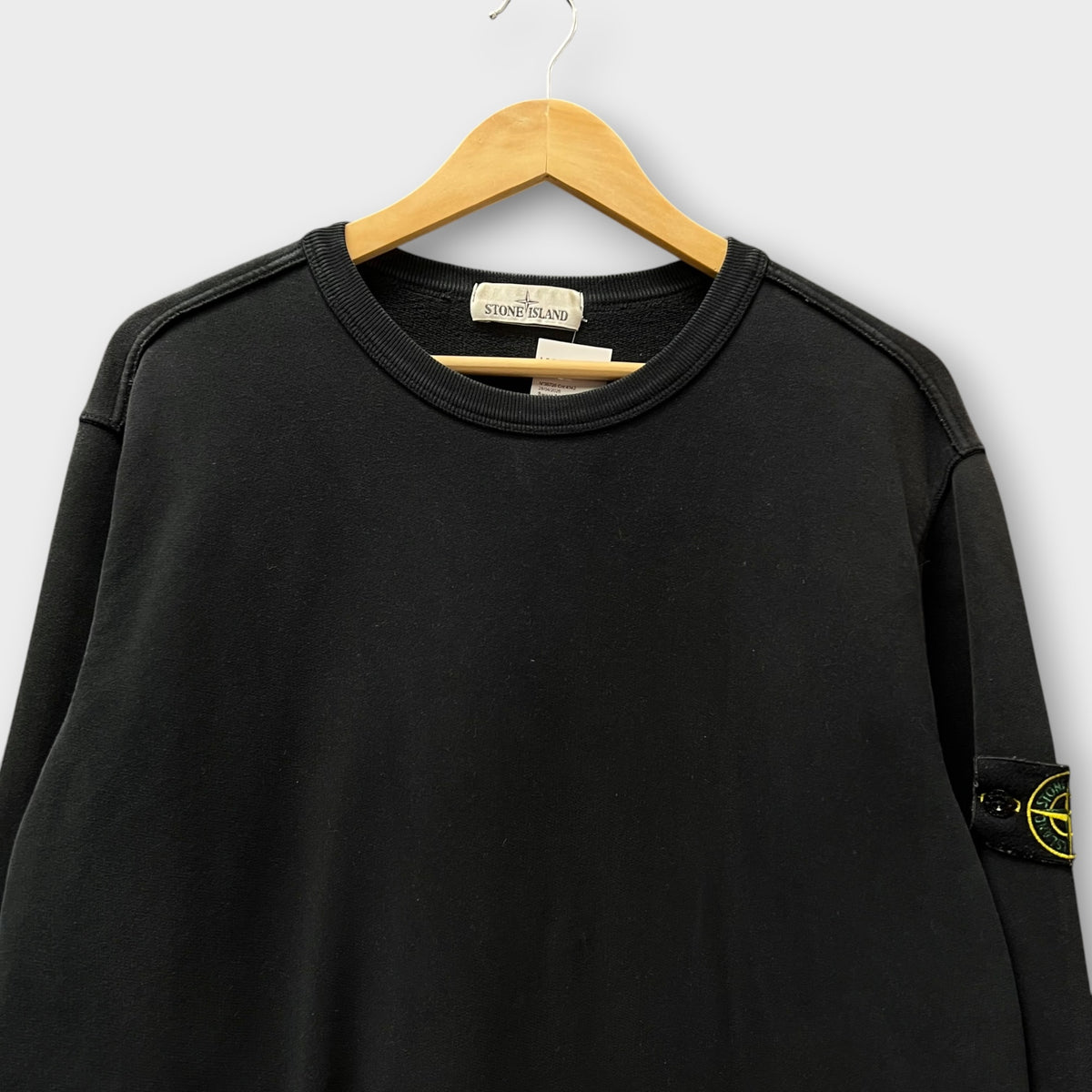 Sweat Stone Island Noir - XL