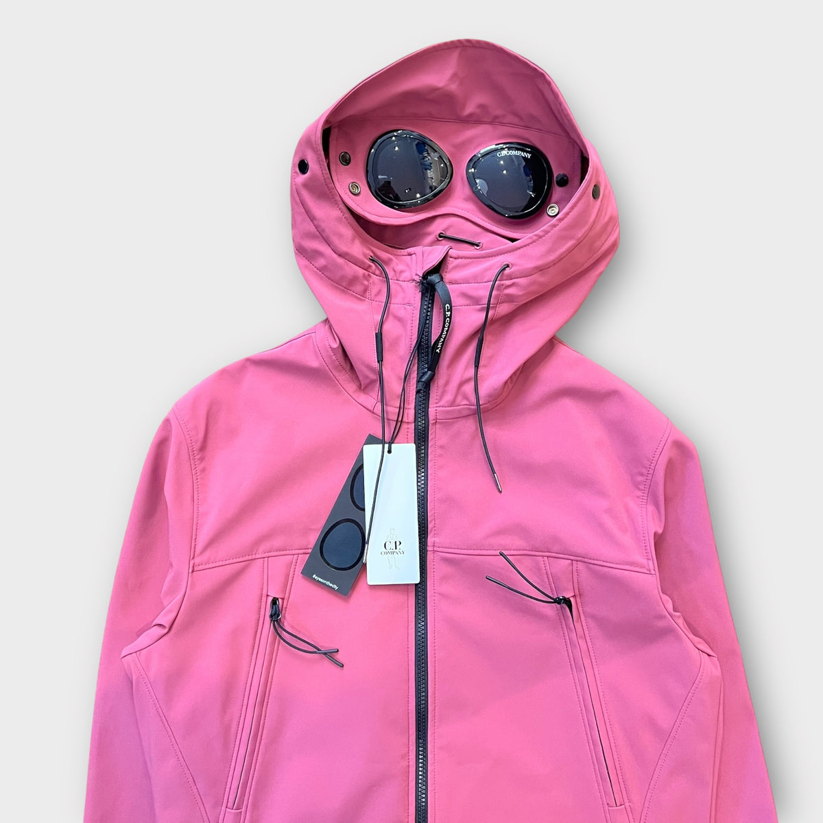 Veste Shell Goggle Cp Company Rose Neuve - S