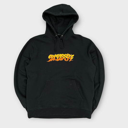 Hoodie Stussy "Flames" - M