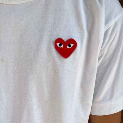 T-shirt Comme Des Garçons Blanc - L