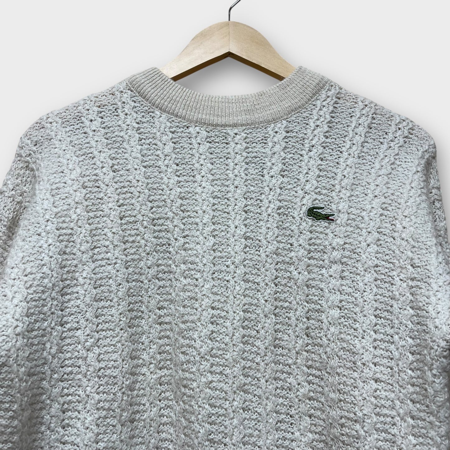 Pull Lacoste vintage beige - M