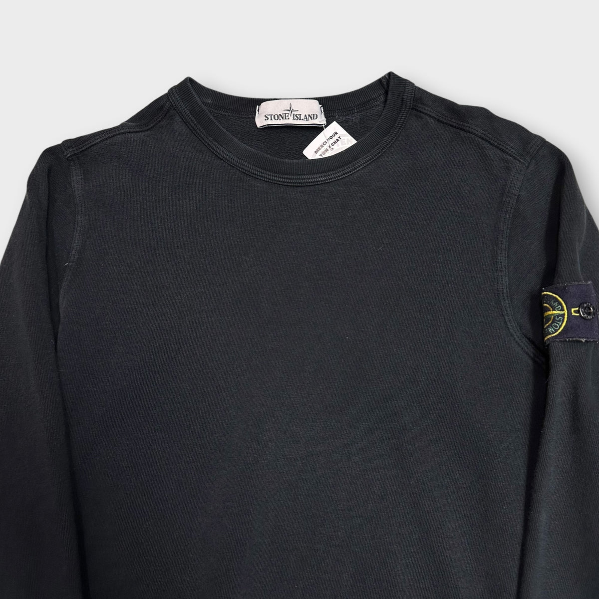 Sweat Stone Island Noir - S
