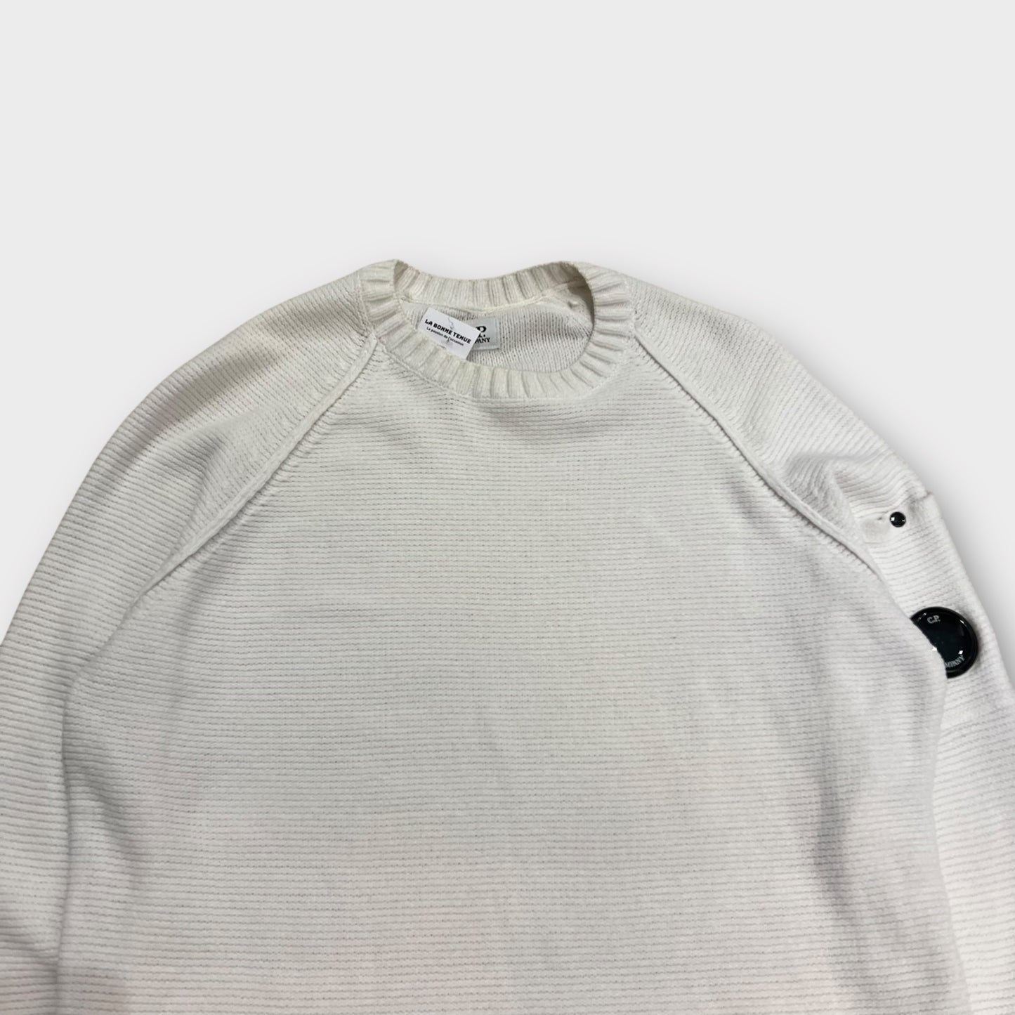 Pull CP Company blanc - S
