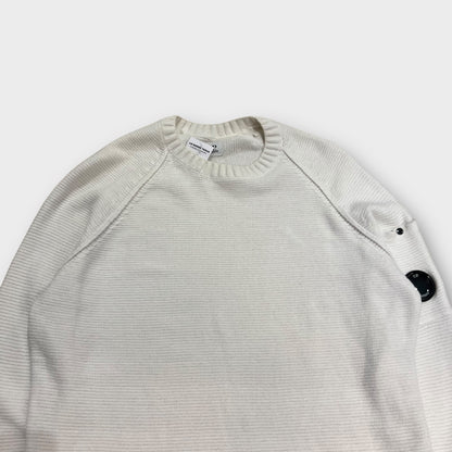 Pull CP Company blanc - S