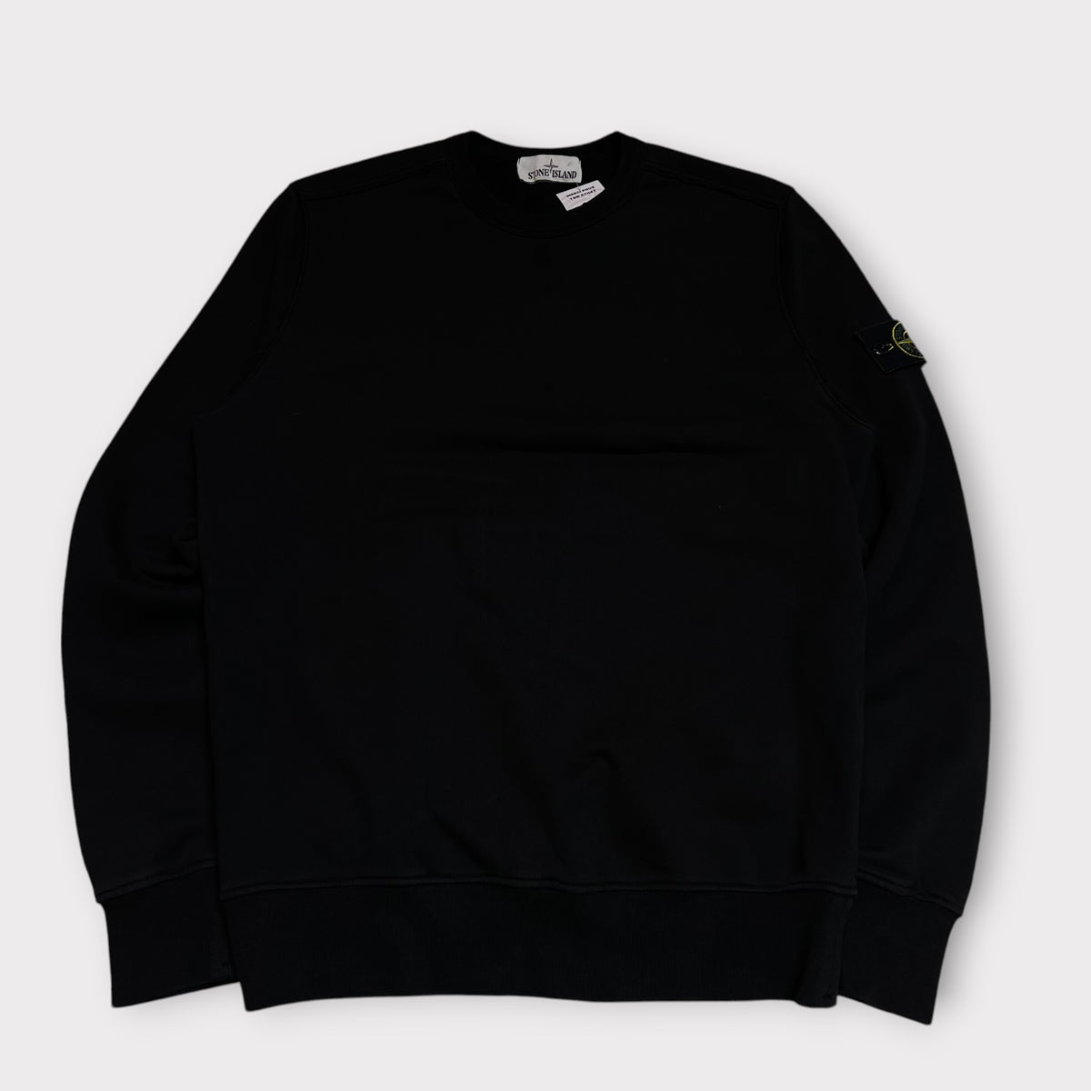 Sweat Stone Island Noir - L