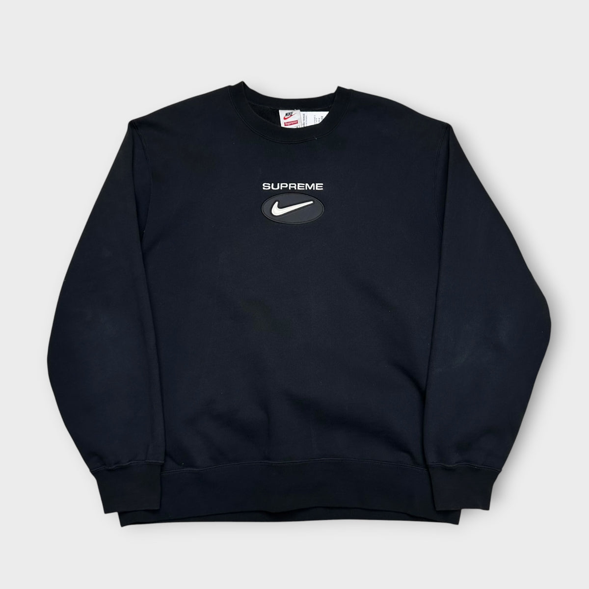 Sweat SUPREME X NIKE M noir
