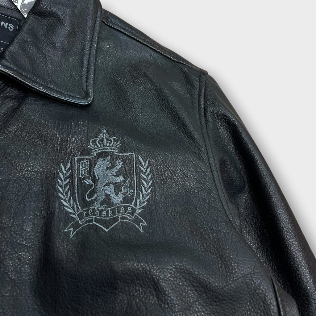 Blouson en cuir REDSKINS L noir