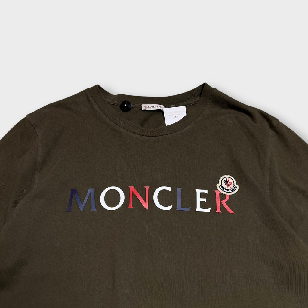 T-shirt Moncler Kaki - L