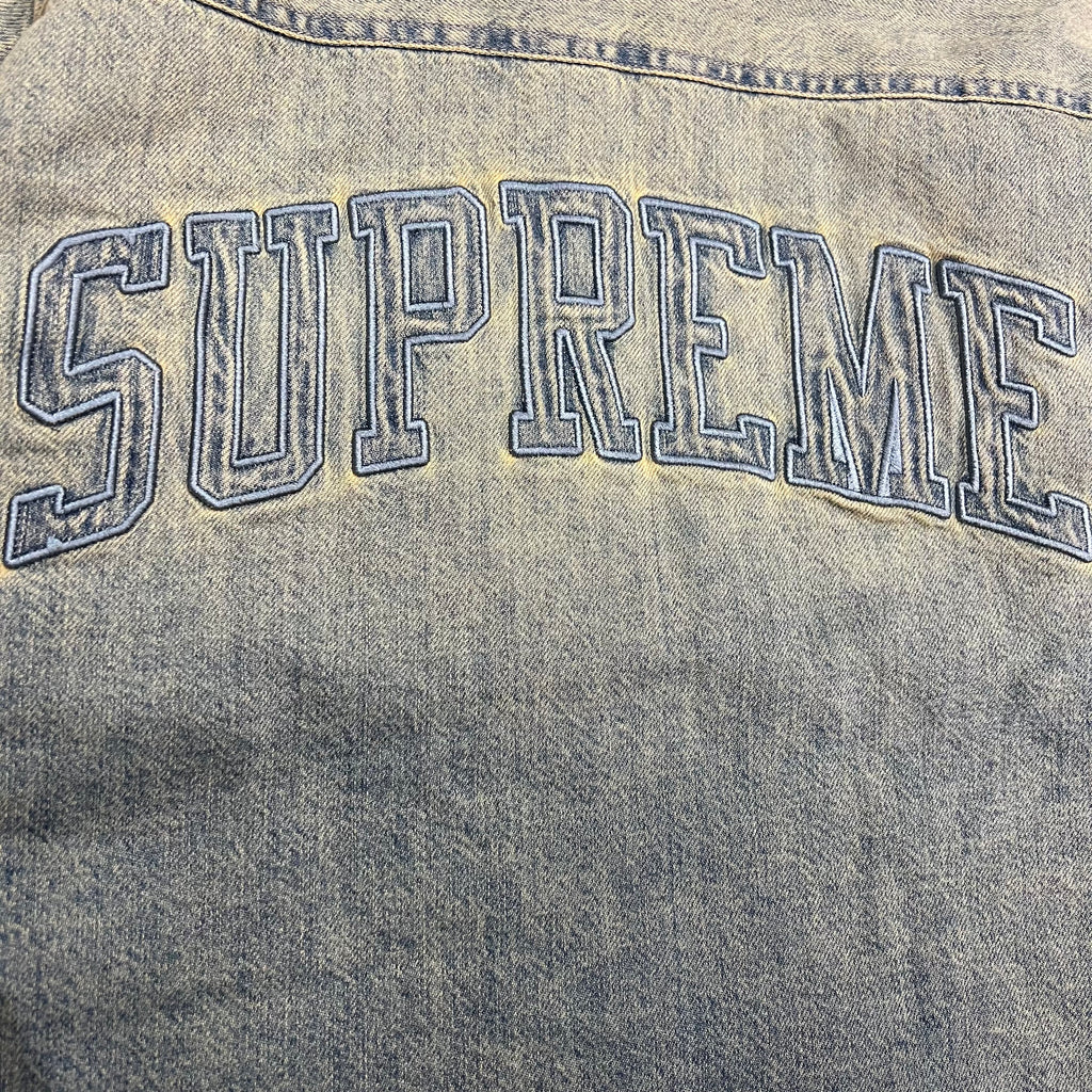 Veste En Jean Supreme Bleu Clair - S