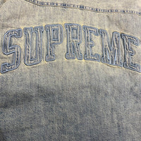 Veste En Jean Supreme Bleu Clair - S