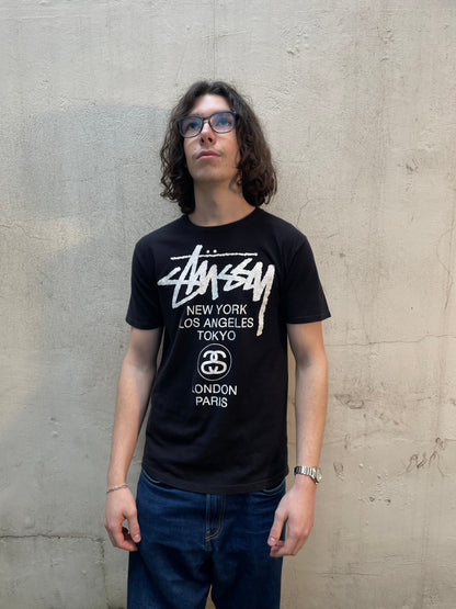 T-shirt Stussy Destination noir - M