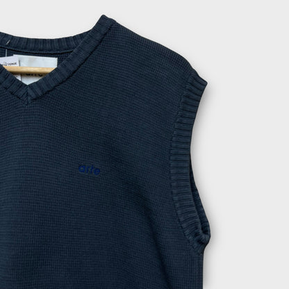 Pull sans manche Arte bleu - S