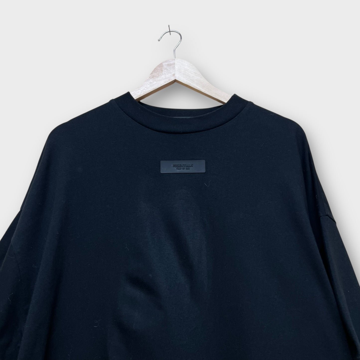 T-shirt Essentials noir oversize - S (Fit XL)