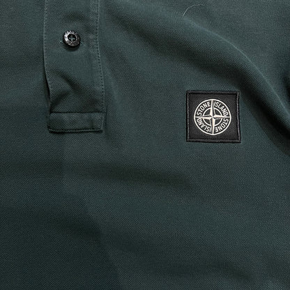 Polo Stone Island Vert - S