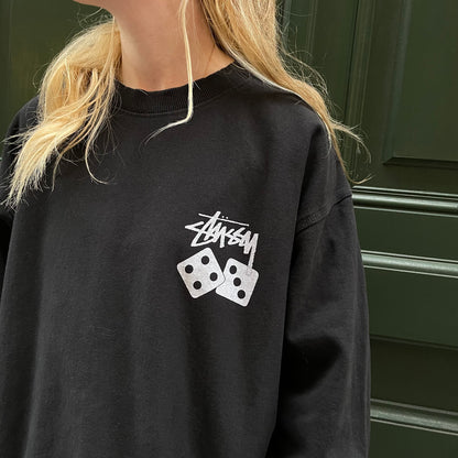 Hoodie Stussy "dice" noir - M