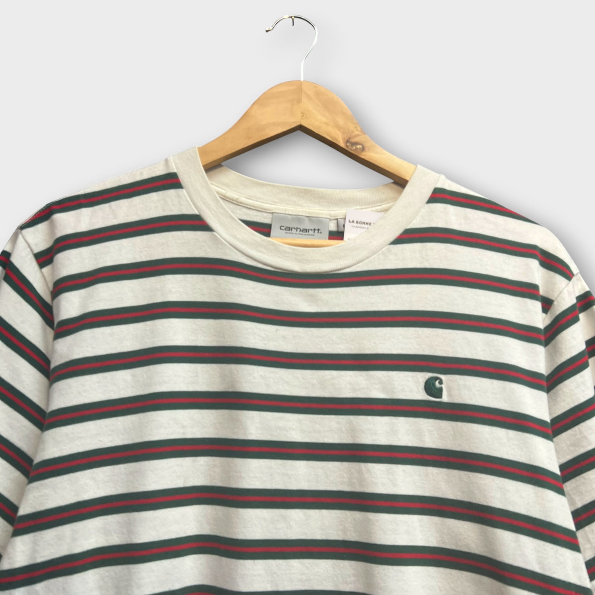 T-Shirt Carhartt Blanc/Vert - M