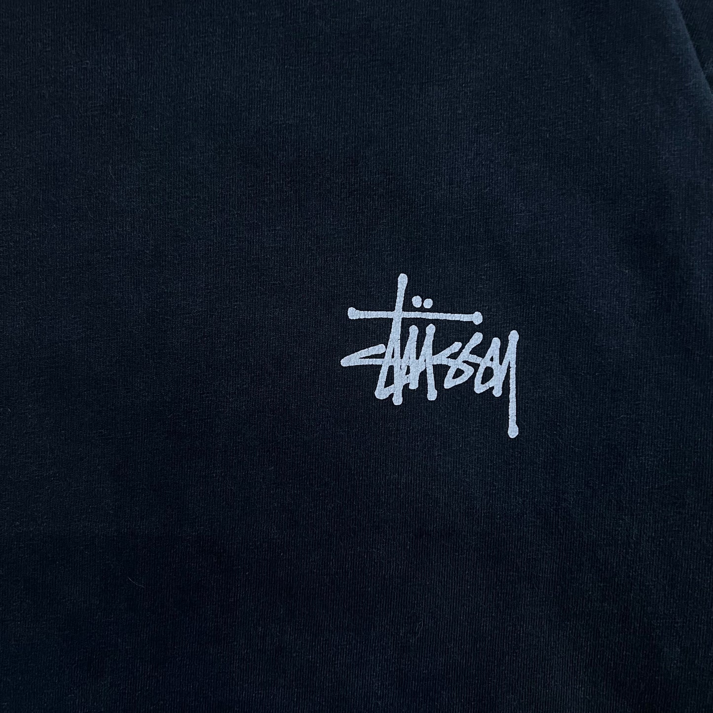 T-shirt Stussy Classic Tee Noir - M