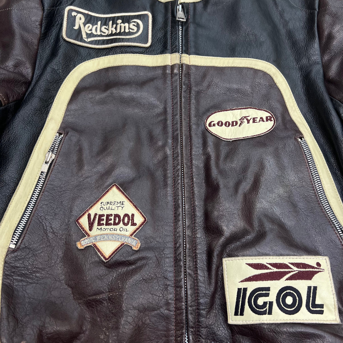 Blouson REDSKINS M noir / marron