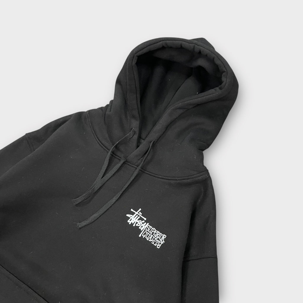 Hoodie Stussy noir Superior Quality - L