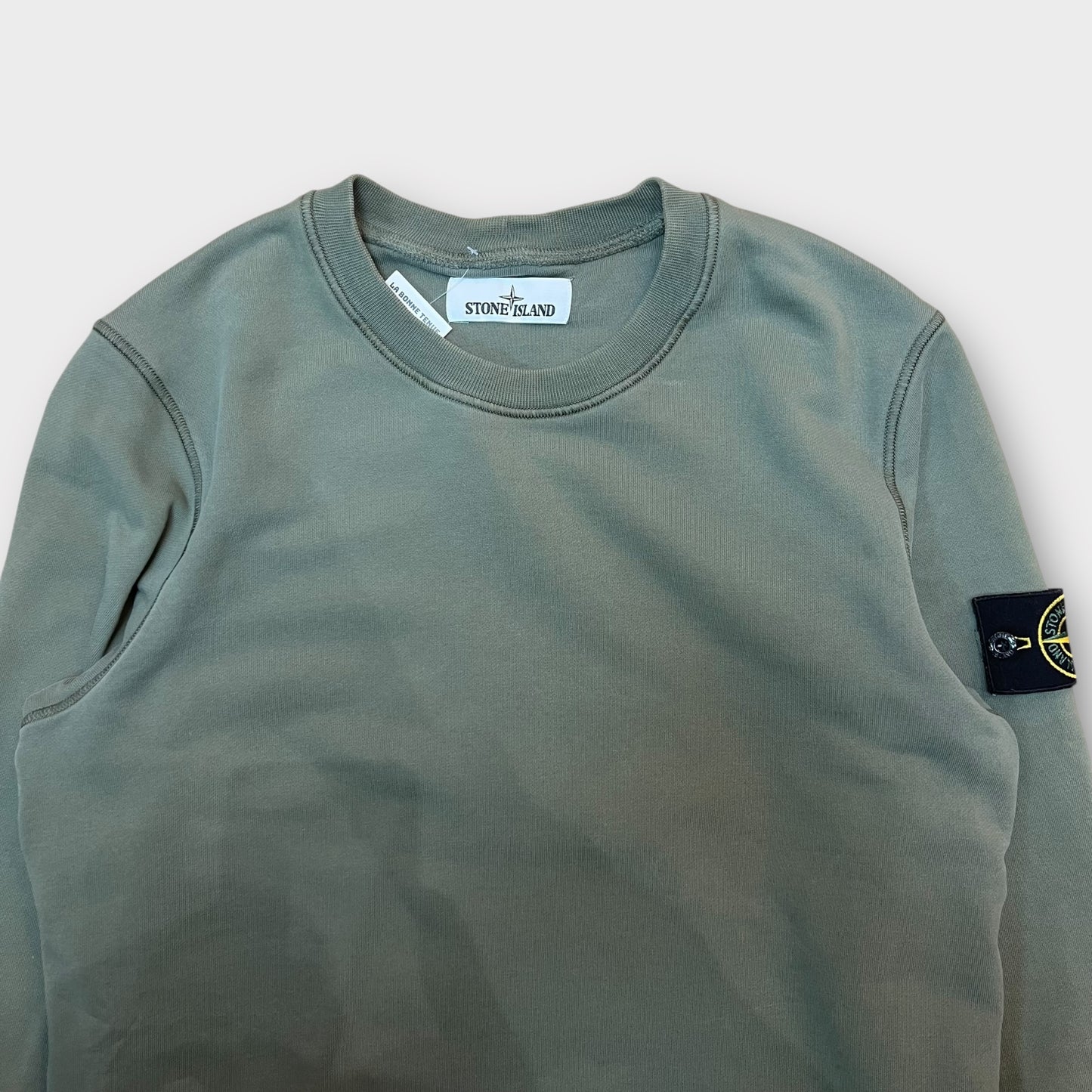 Sweat Stone Island Kaki - S