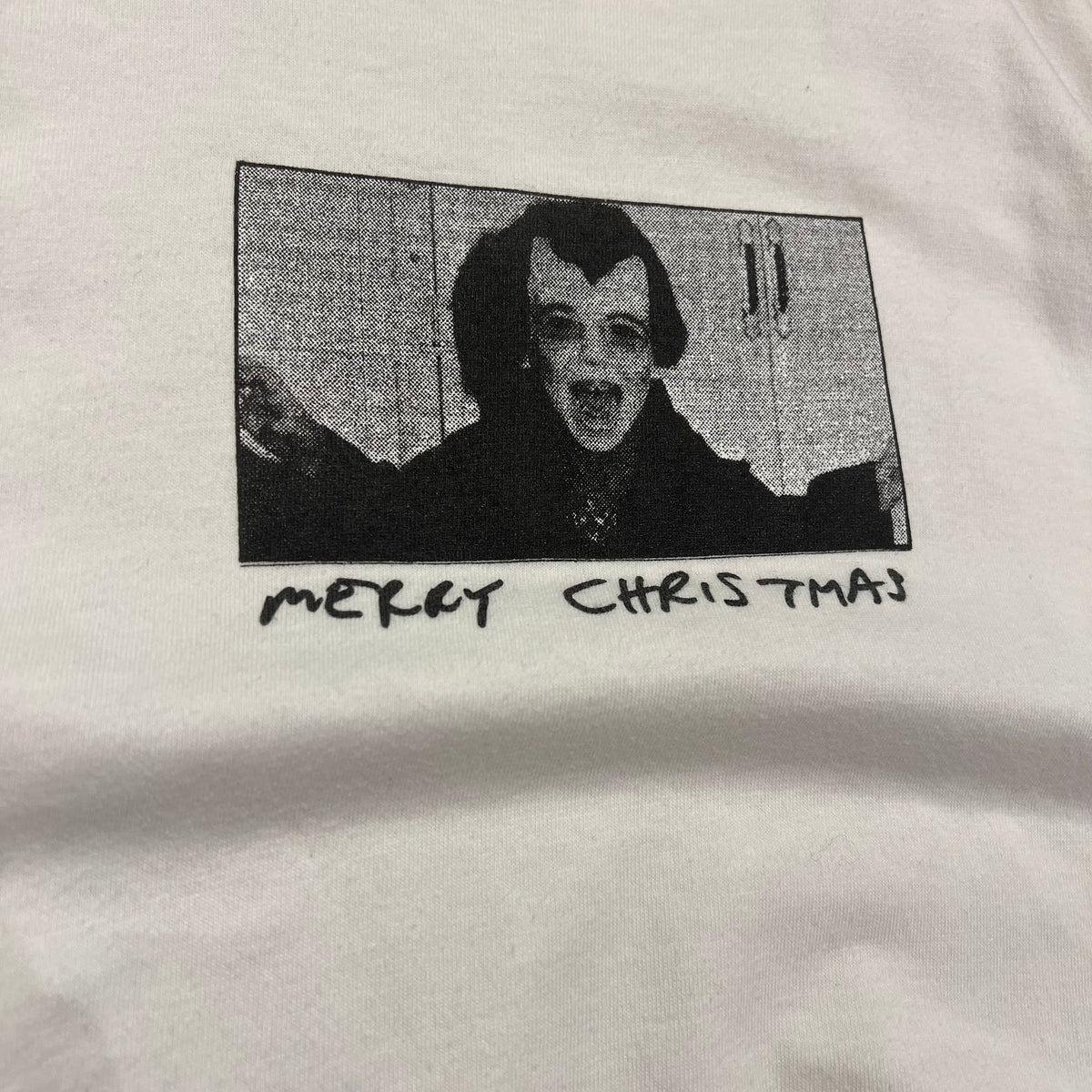 T-shirt Supreme Blanc "Merry Christmas" - M