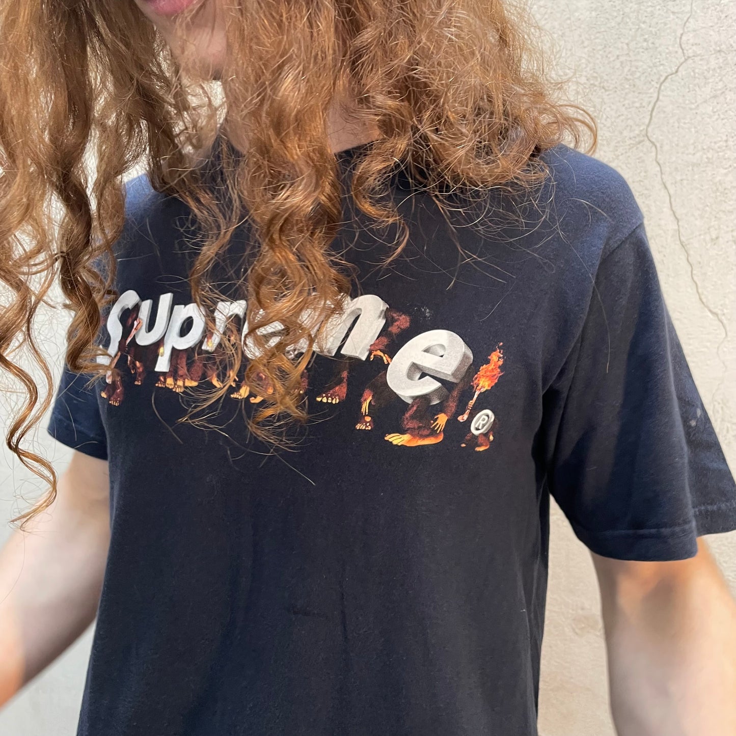 T-shirt Supreme Apes navy - S