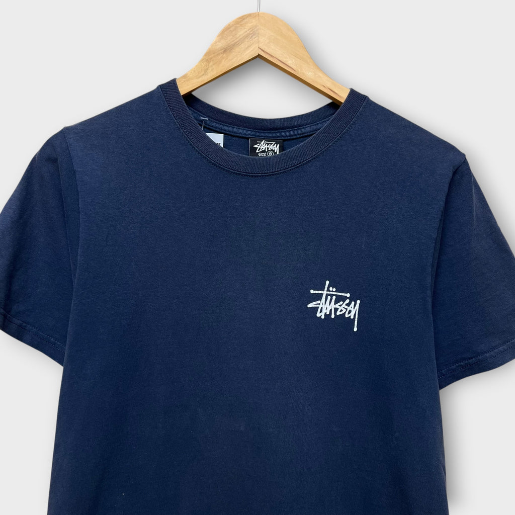 Basic tee Stussy bleu marine - S