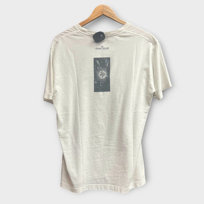 T-Shirt Stone Island Blanc - M