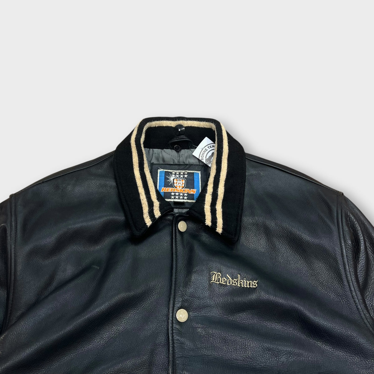 Veste en cuir REDSKINS L noir