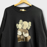 Sweat Kaws X Uniqlo Noir - M