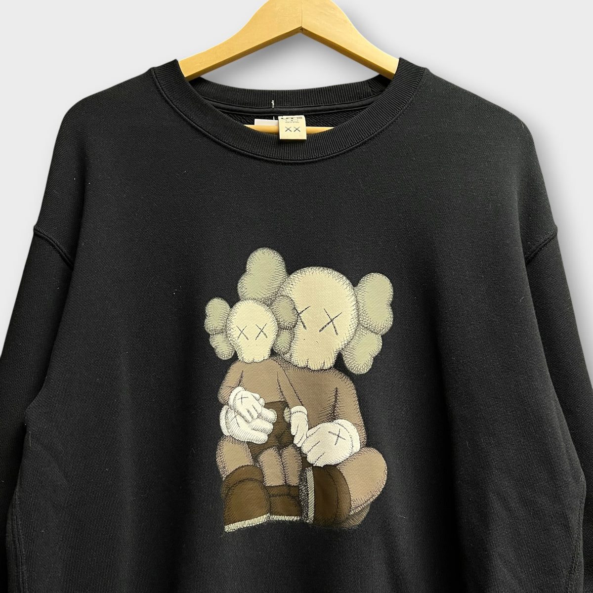Sweat Kaws X Uniqlo Noir - M