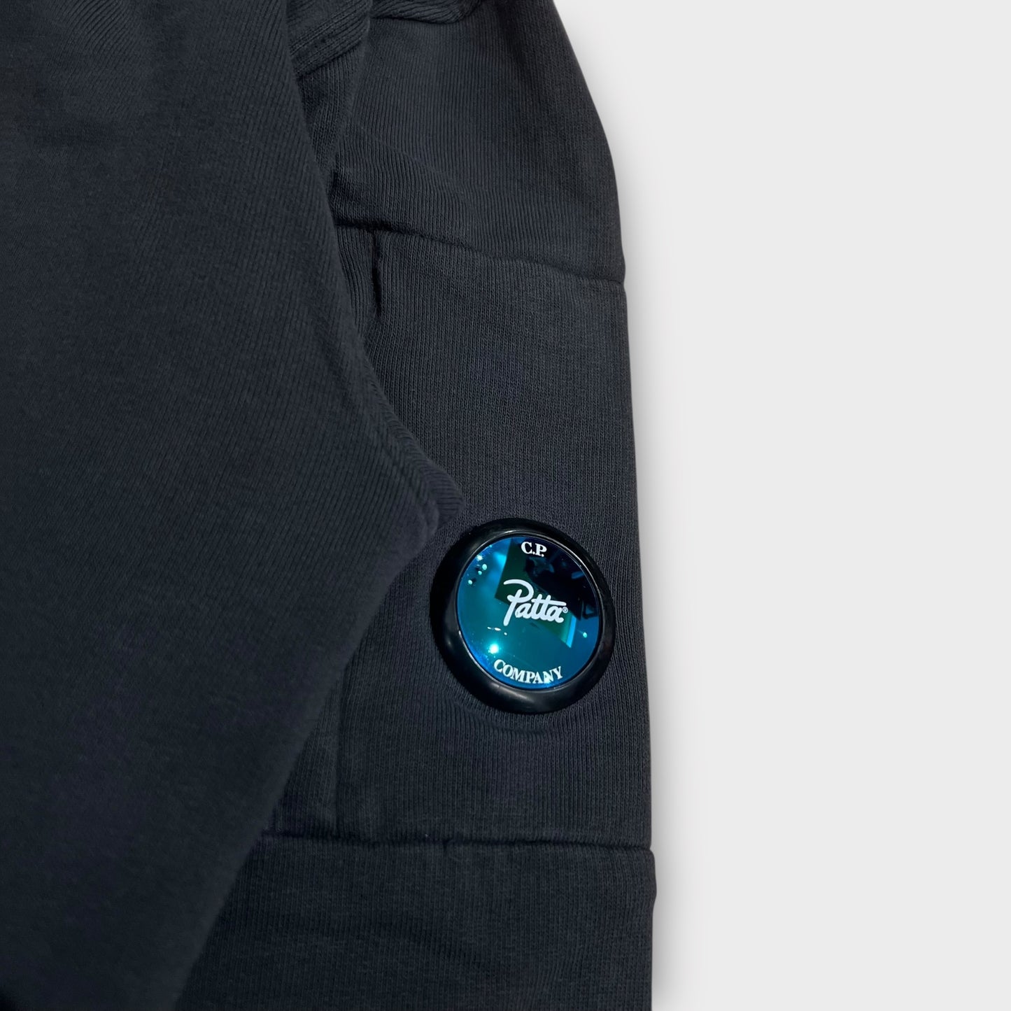 1/4 Zip Cp Company X Patta Noir - M