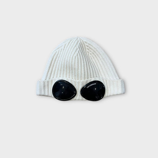 Bonnet Goggle Cp Company Blanc