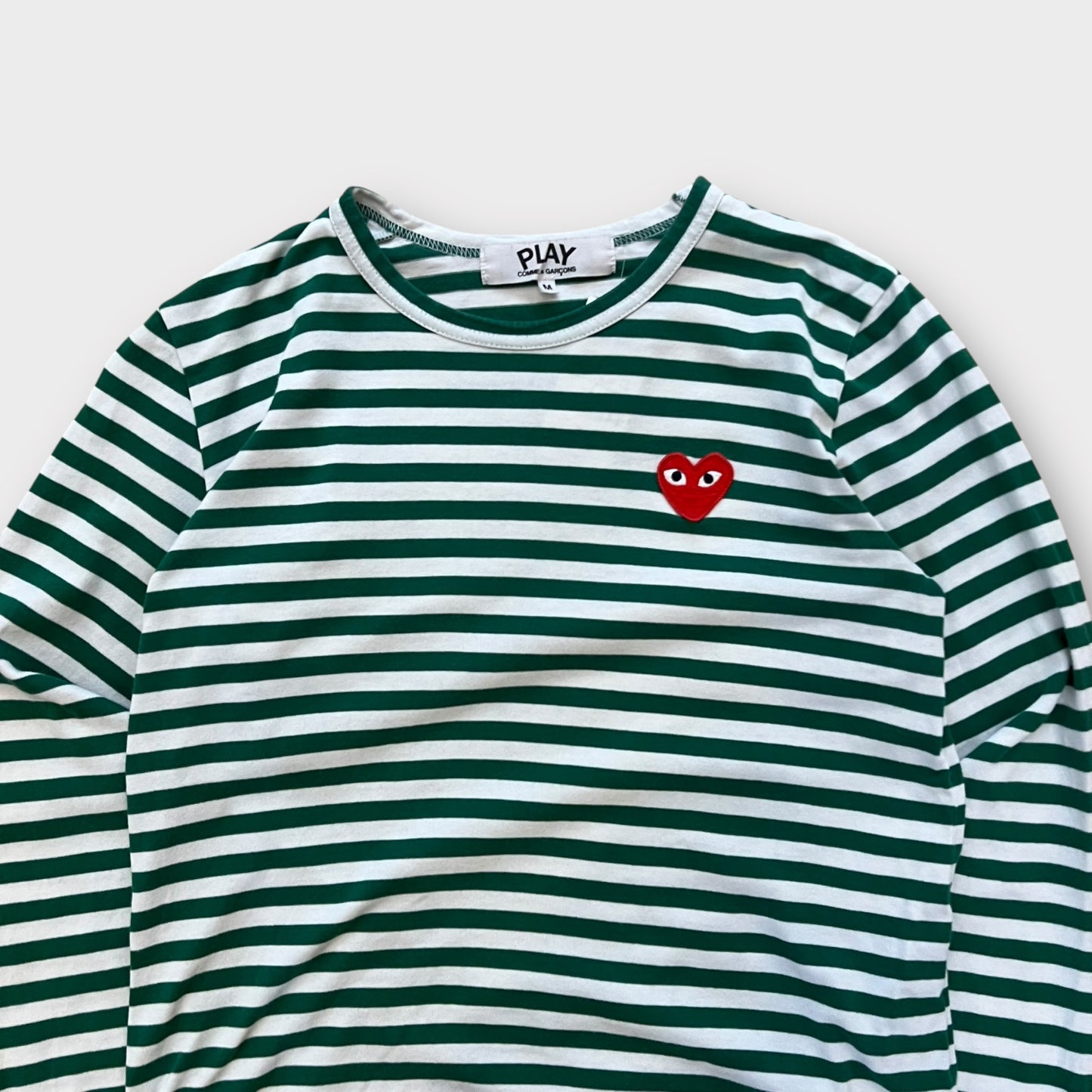 T-Shirt Manche Longue Comme Des Garçons Vert - M (Femme)