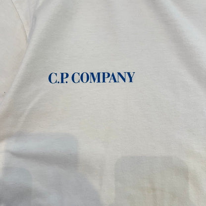 T-Shirt Cp Company Blanc - XL