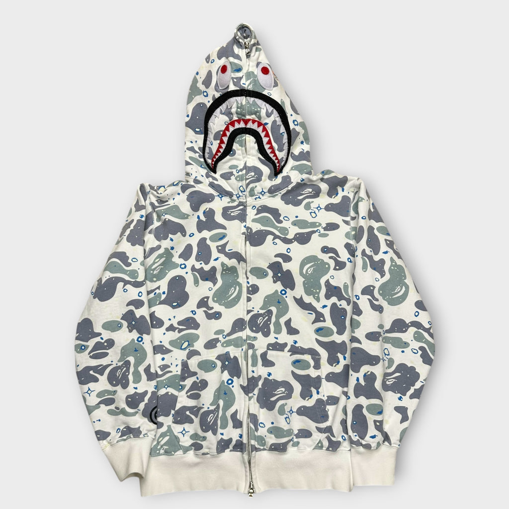 Veste A BATHING APE (BAPE) M blanc / bleu