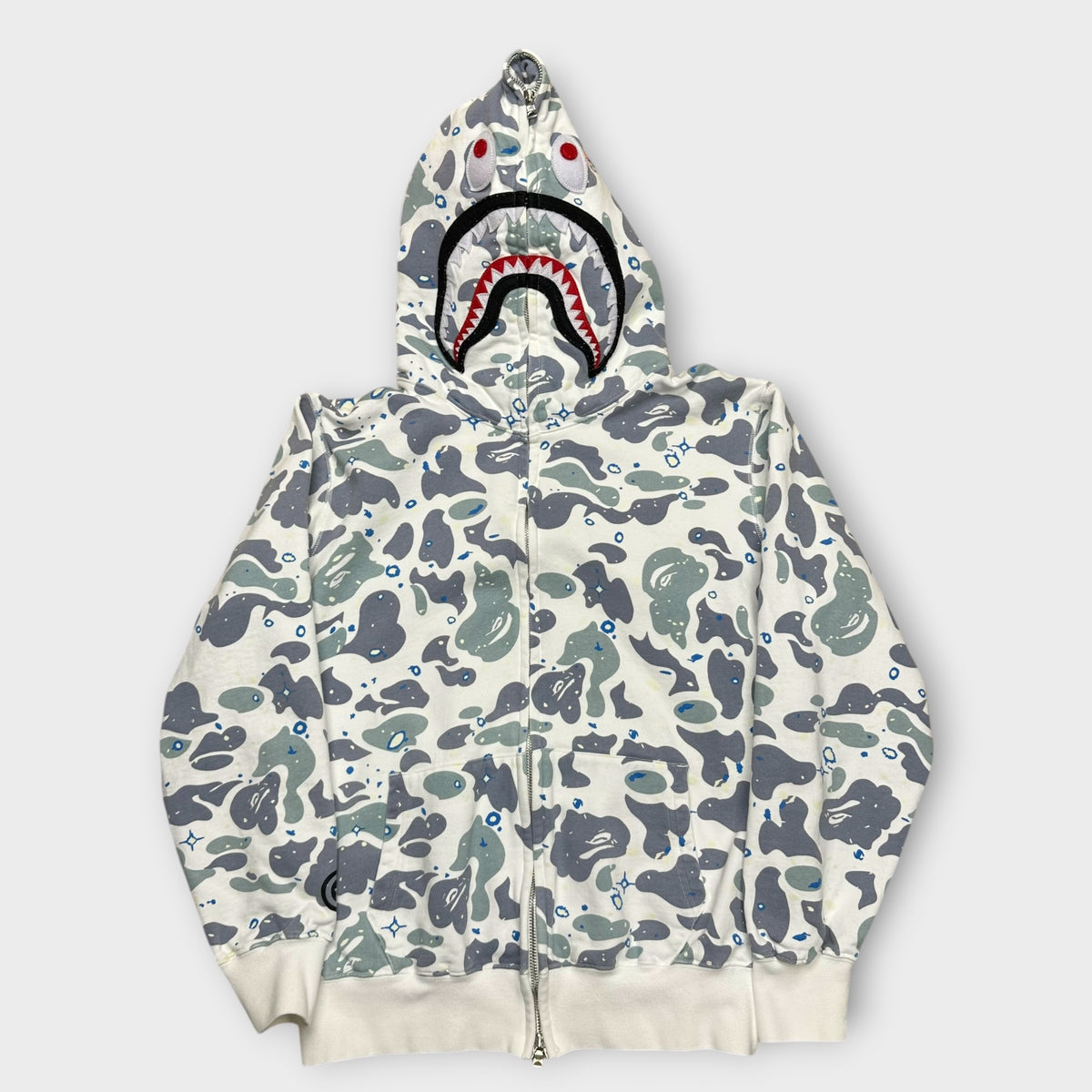 Veste A BATHING APE (BAPE) M blanc / bleu