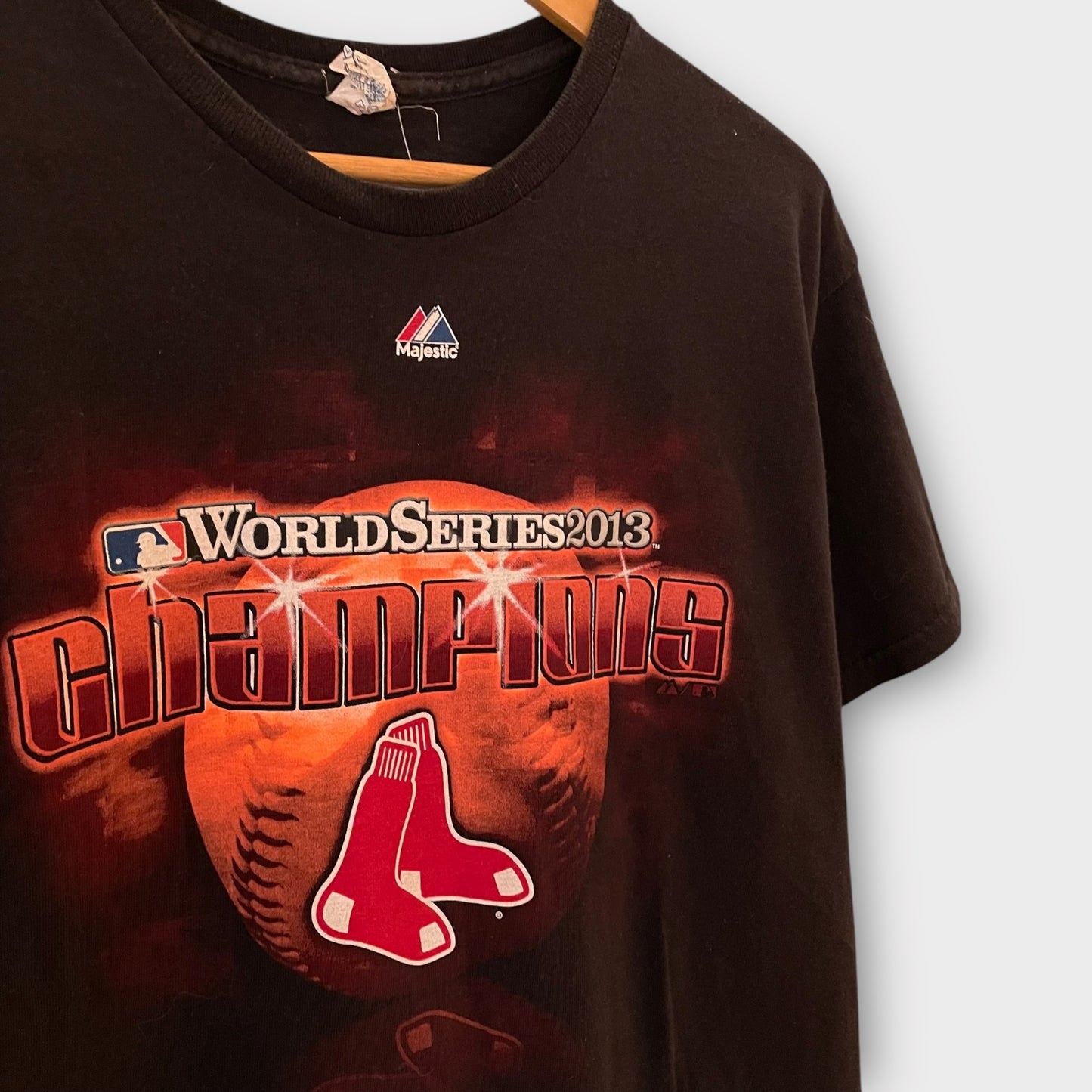 Graphic tee vintage Majestic Red Sox de 2013