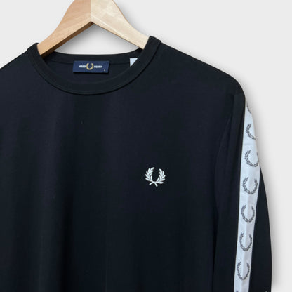 Longlseeve Fred Perry noir - L