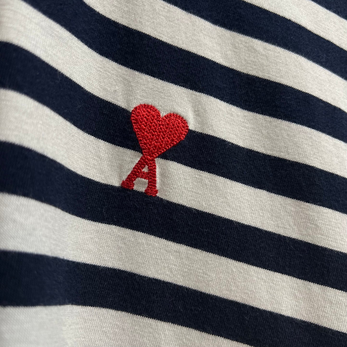 T-shirt Ami Paris Rayé - XXL
