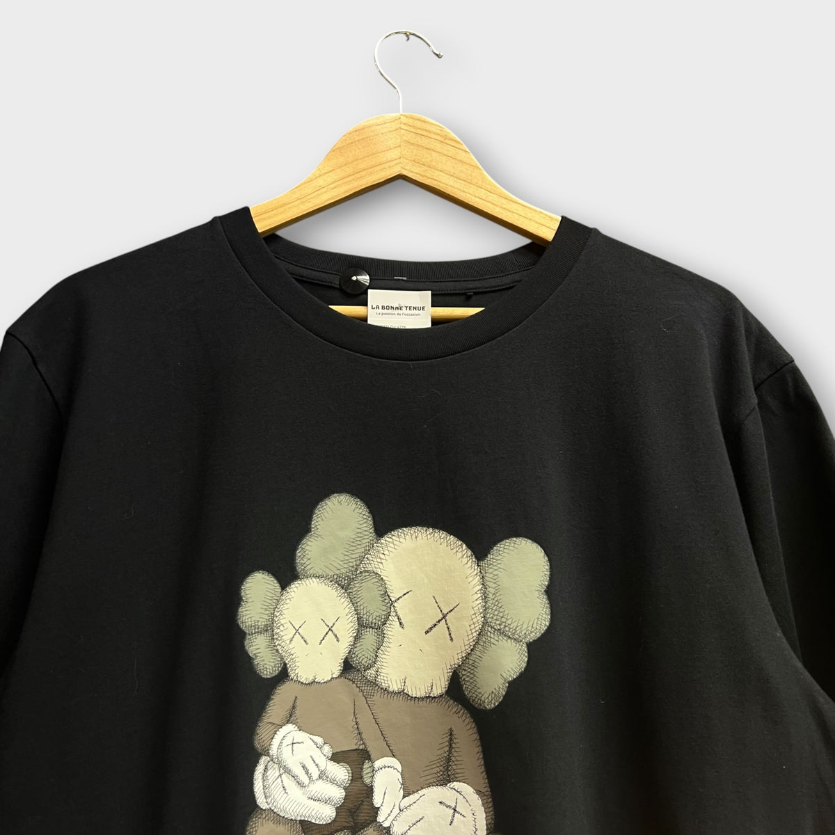 UNIQLO Tee Black Kaws Graphic Two Guys Front motifs - XL