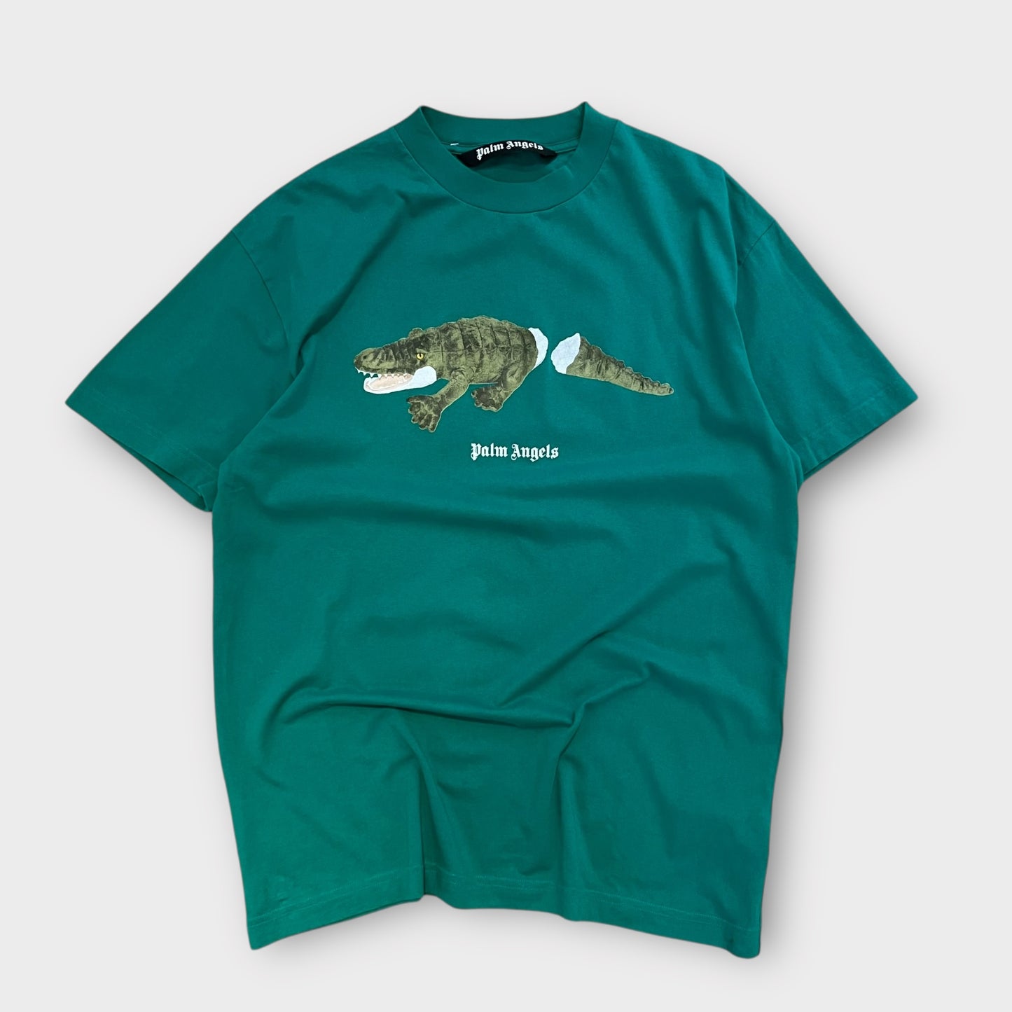 T-shirt Palm Angels Croco Vert - L
