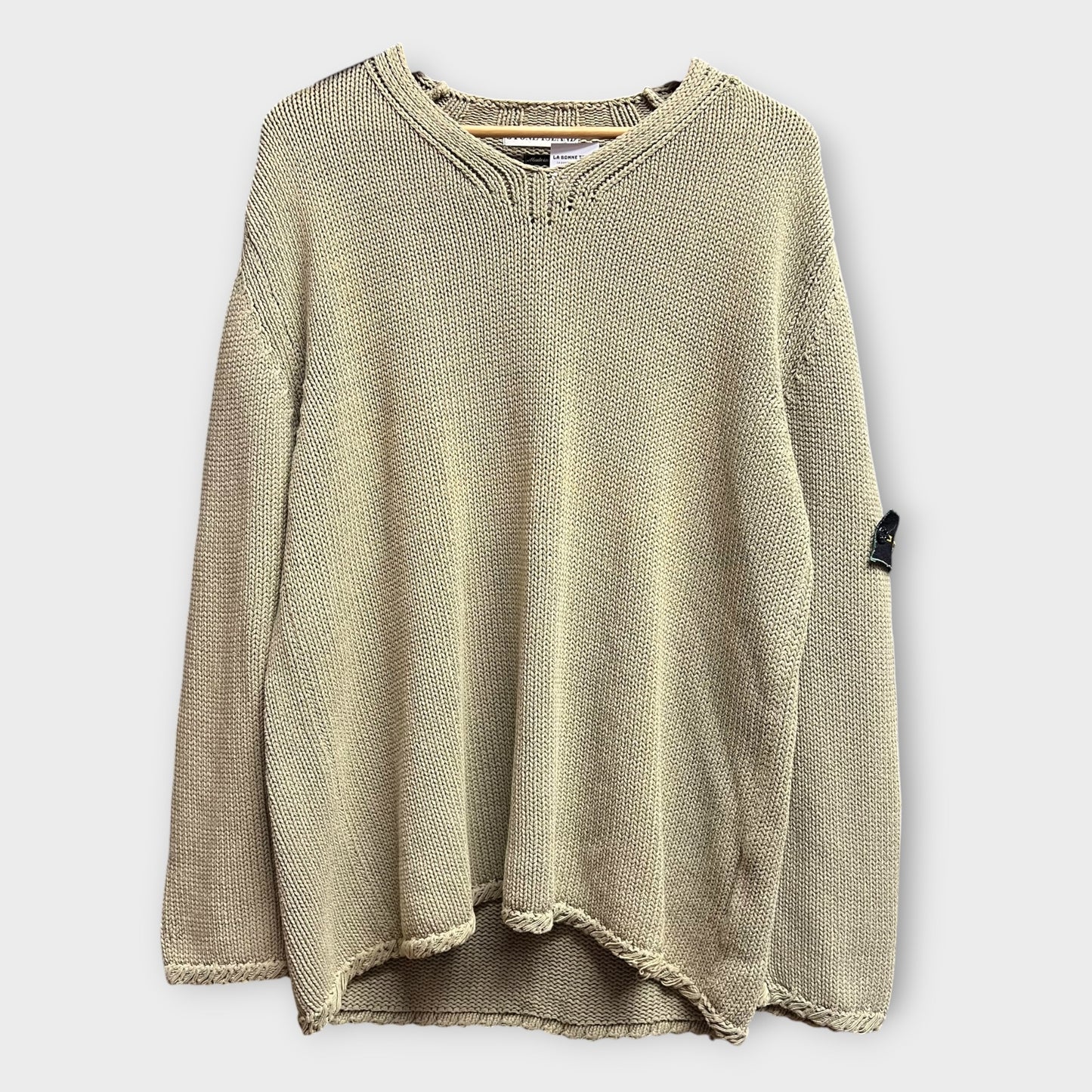 Pull Vintage Stone Island De 1998 Kaki - L