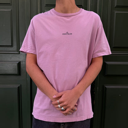 T-shirt Stone Island rose (Point décolo) - XXL