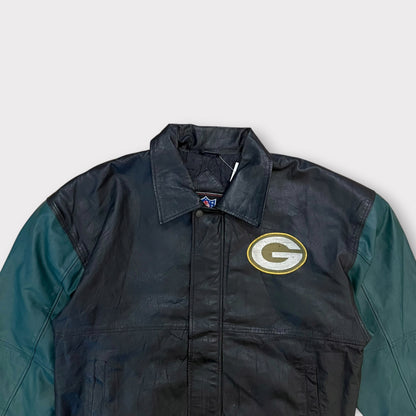 Veste Green Bay Packers En Cuir - M