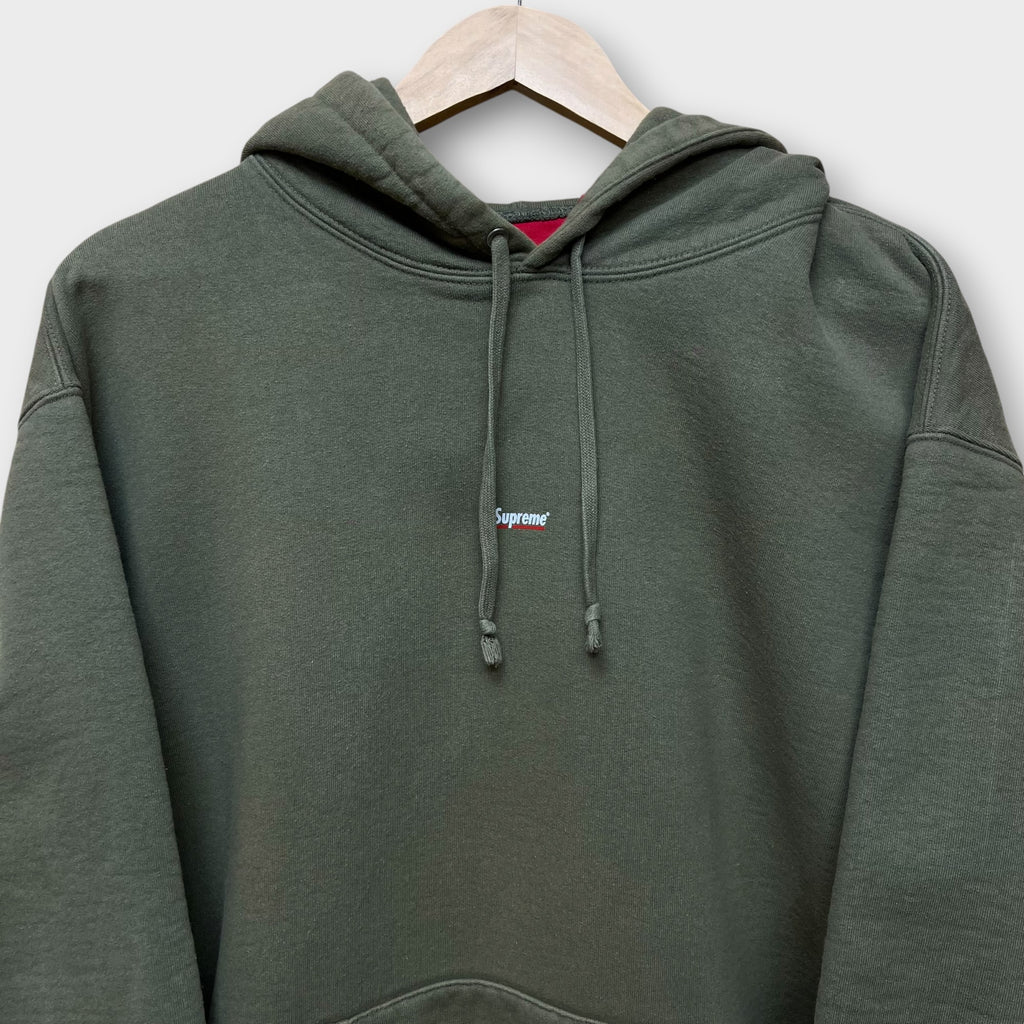 Hoodie Supreme vert kaki - XL